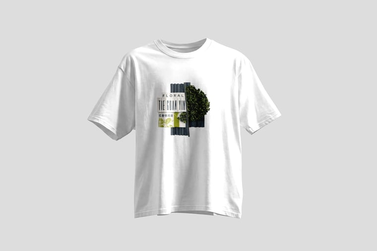 Tee — Floral Tie Guan Yin