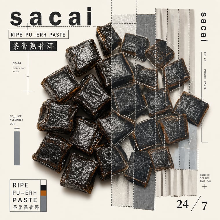 The design — Ripe Pu-erh Paste